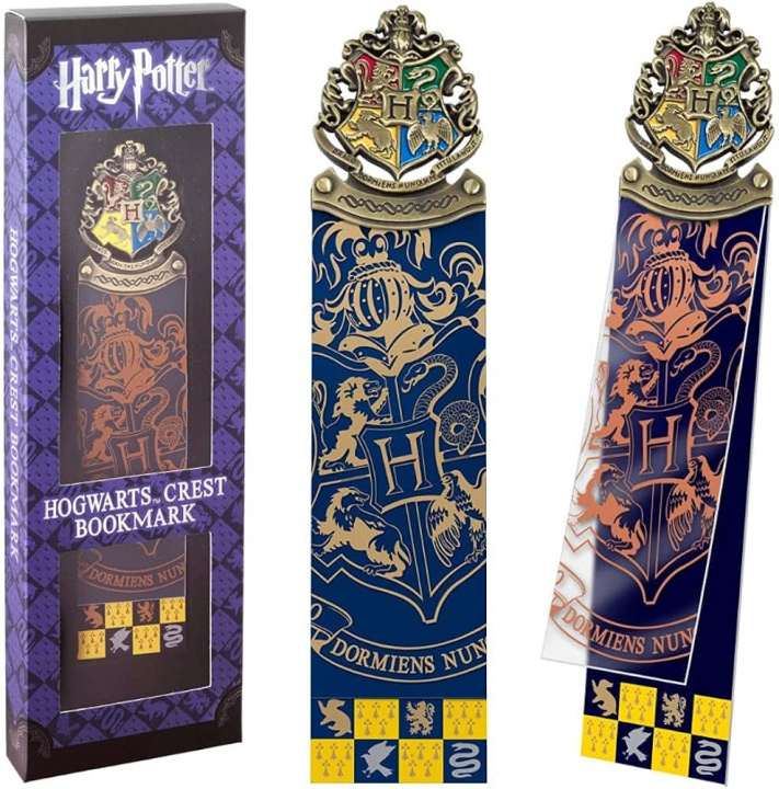 Noble Collection Harry Potter - Hogwarts vapenbokmärke i gruppen SPORT, FRITID & HOBBY / Roliga prylar / Samlarobjekt hos TP E-commerce Nordic AB (D20722)