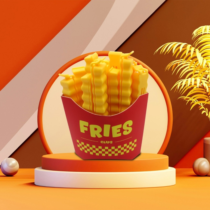 Mad Monkey Slutarklämmor pommes frites i gruppen SPORT, FRITID & HOBBY / Roliga prylar / Övrigt hos TP E-commerce Nordic AB (D20796)