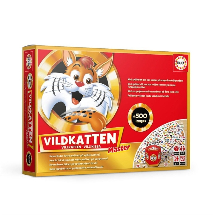 Educa Wildcat Master 500 (015018) i gruppen LEKSAKER, BARN- & BABYPRODUKTER / Leksaker / Barnpussel hos TP E-commerce Nordic AB (D20804)