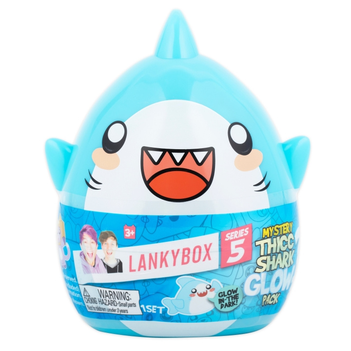 LankyBox Thicc Shark Glow Pack (2702) i gruppen LEKSAKER, BARN- & BABYPRODUKTER / Leksaker / Figurer, Miniatyrer & tillbehör hos TP E-commerce Nordic AB (D20822)