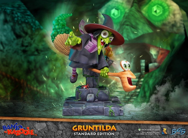 First4Figures Banjo Kazooie (Gruntilda) RESIN Staty i gruppen SPORT, FRITID & HOBBY / Roliga prylar / Samlarobjekt hos TP E-commerce Nordic AB (D20826)