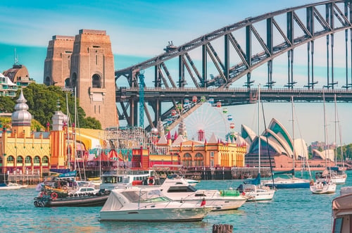 Ravensburger Secret Sydney - 3000p (12001419) i gruppen SPORT, FRITID & HOBBY / Hobby / Pussel hos TP E-commerce Nordic AB (D20835)