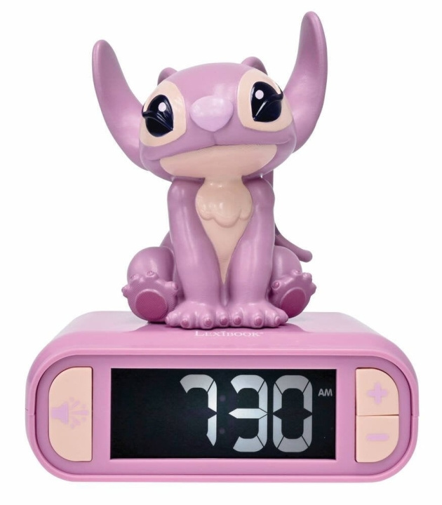 Lexibook Disney Stitch - Ängelväckarklocka med ljud (RL800D1) i gruppen HEM, HUSHÅLL & TRÄDGÅRD / Väggklockor & Räkneverk / Väckarklockor hos TP E-commerce Nordic AB (D20837)