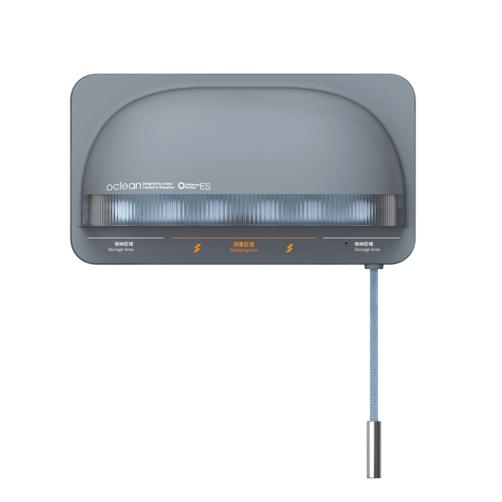 Oclean Sterilizer S1 UV-C Tandborstsanitizer Grå i gruppen SKÖNHET & HÄLSA / Munvård / Borsthuvuden & Tillbehör hos TP E-commerce Nordic AB (D20875)