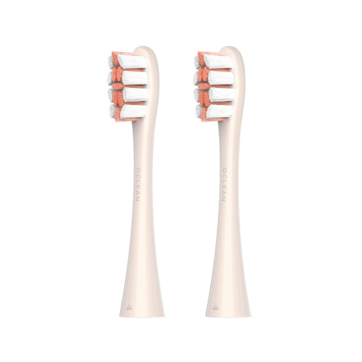 Oclean Borsthuvud Professional Clean 2-Pack Gyllene i gruppen SKÖNHET & HÄLSA / Munvård / Borsthuvuden & Tillbehör hos TP E-commerce Nordic AB (D20879)