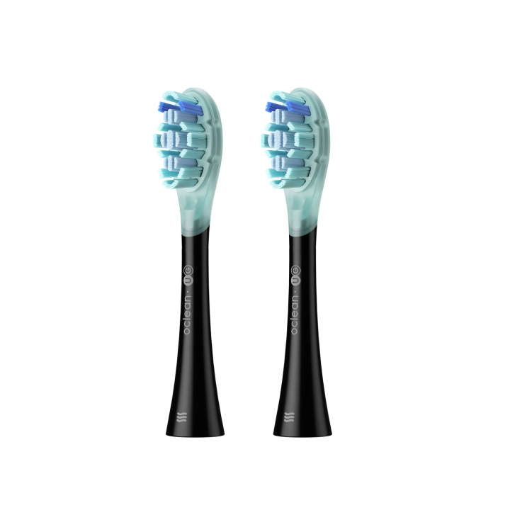 Oclean Borsthuvud Ultra Gum Care 2-Pack Svart i gruppen SKÖNHET & HÄLSA / Munvård / Borsthuvuden & Tillbehör hos TP E-commerce Nordic AB (D20887)