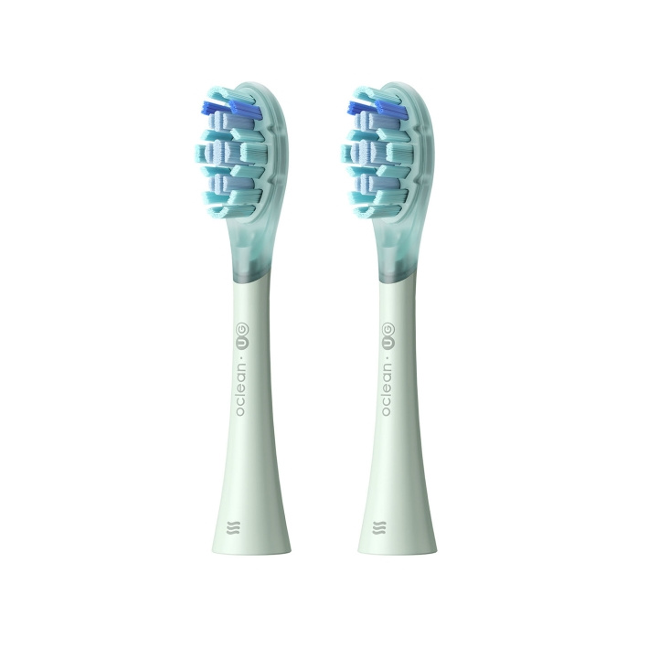 Oclean Borsthuvud Ultra Gum Care 2-Pack Grön i gruppen SKÖNHET & HÄLSA / Munvård / Borsthuvuden & Tillbehör hos TP E-commerce Nordic AB (D20888)