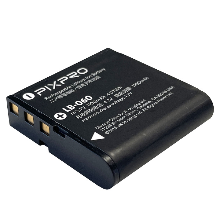 Kodak Batteri För Pixpro Az421/422/425/527/528 Lb-060 3.7/1 100mah i gruppen HEMELEKTRONIK / Foto & Video / Fotoutrustning / Övrigt hos TP E-commerce Nordic AB (D20892)