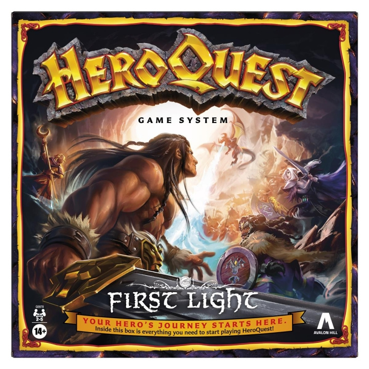 AVALON HILL Brädspel HeroQuest: First Light (EN) i gruppen LEKSAKER, BARN- & BABYPRODUKTER / Spel / Sällskapsspel hos TP E-commerce Nordic AB (D20907)