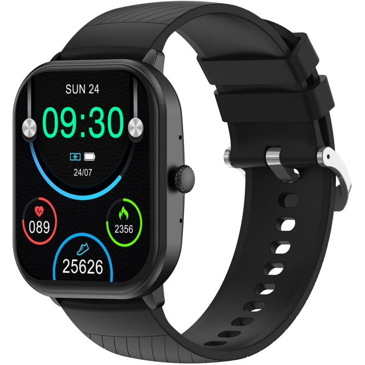 Denver SmartWatch SWC-187B Svart i gruppen SPORT, FRITID & HOBBY / Smartwatch & Aktivitetsarmband / Aktivitetsarmband hos TP E-commerce Nordic AB (D20976)