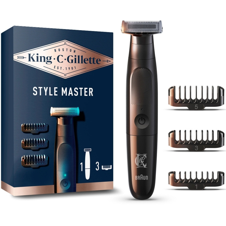 King C. Gillette Skäggtrimmer Style Master XT3000 i gruppen SKÖNHET & HÄLSA / Hår & Styling / Rakning & Trimning / Skäggtrimmers & Tillbehör hos TP E-commerce Nordic AB (D20987)