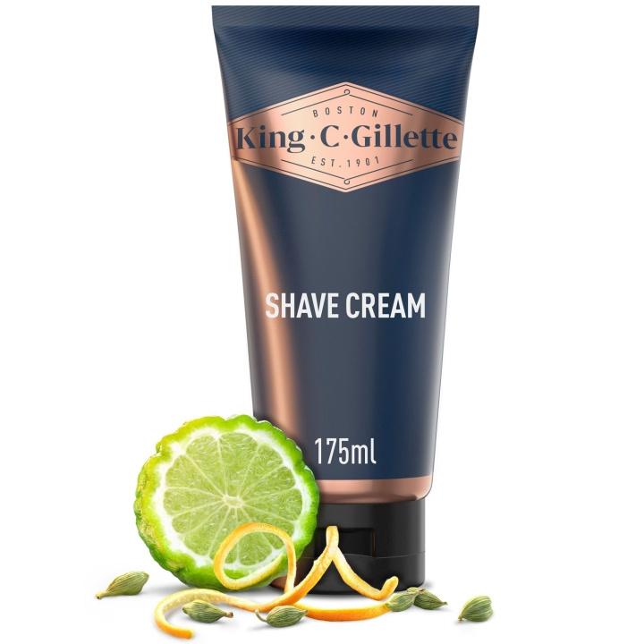 King C. Gillette Shaving Cream 175ml i gruppen SKÖNHET & HÄLSA / Hår & Styling / Rakning & Trimning / Rakhyvlar & Tillbehör hos TP E-commerce Nordic AB (D20995)