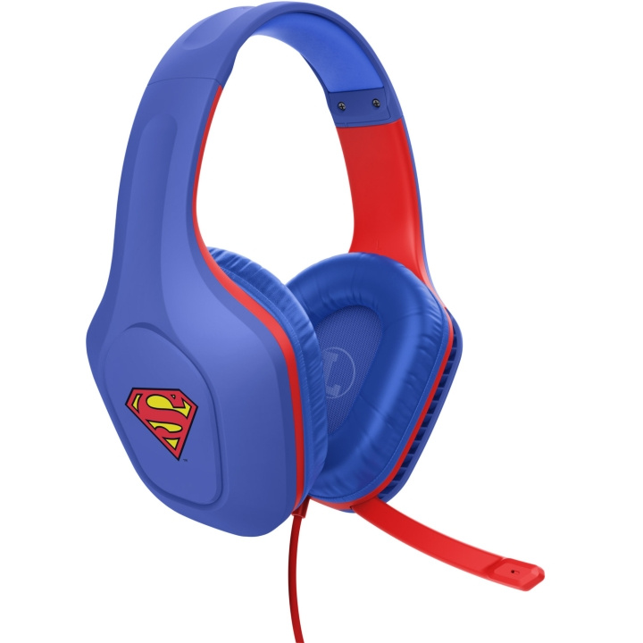Trust GXT 416SM Zirox Gamingheadset Superman i gruppen DATORER & KRINGUTRUSTNING / Gaming / Headset hos TP E-commerce Nordic AB (D21038)