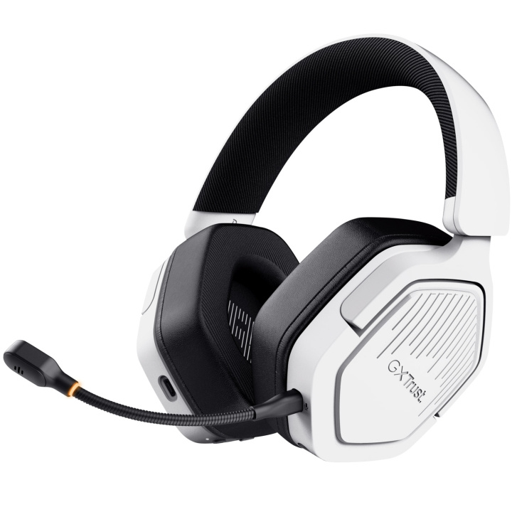 Trust GXT 493PS Carus Trådlöst gamingheadset PS5 Vit i gruppen DATORER & KRINGUTRUSTNING / Gaming / Headset hos TP E-commerce Nordic AB (D21040)