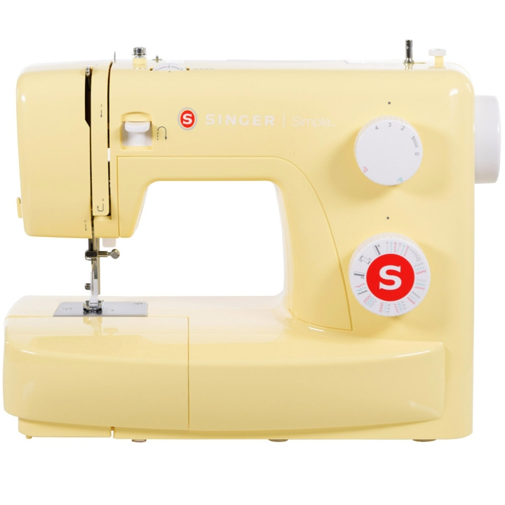 Singer Symaskin Simple 3223 Yellow i gruppen HEM, HUSHÅLL & TRÄDGÅRD / Hushållsmaskiner / Symaskiner & Tillbehör / Symaskiner hos TP E-commerce Nordic AB (D21071)