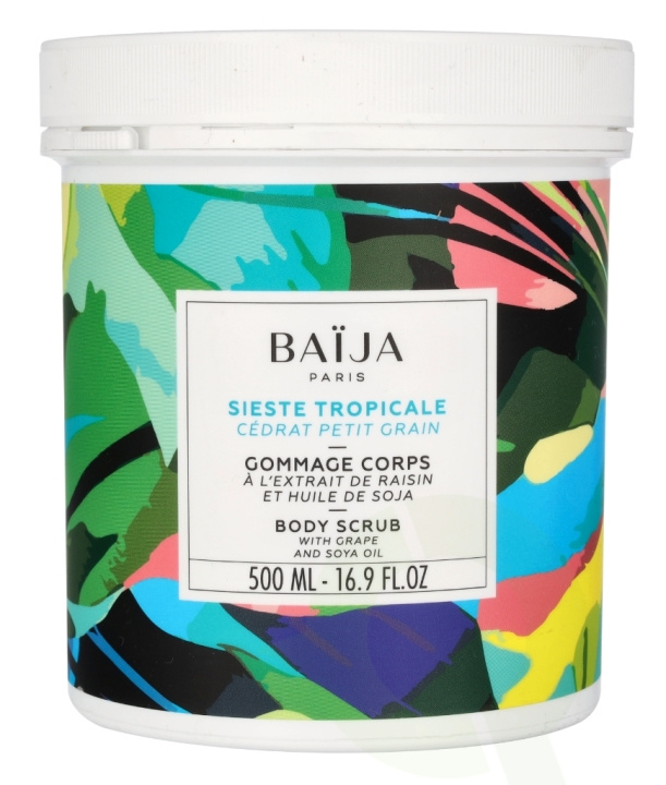 Baija Paris Baija Sieste Tropicale Body Scrub Citron Petit Grain 500 ml i gruppen SKÖNHET & HÄLSA / Hudvård / Ansiktsvård / Skrubb / Peeling hos TP E-commerce Nordic AB (D21082)