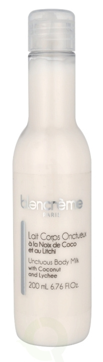 Blancreme Unctuous Body Milk 200 ml Coconut & Lychee i gruppen SKÖNHET & HÄLSA / Hudvård / Kroppsvård / Body lotion hos TP E-commerce Nordic AB (D21106)