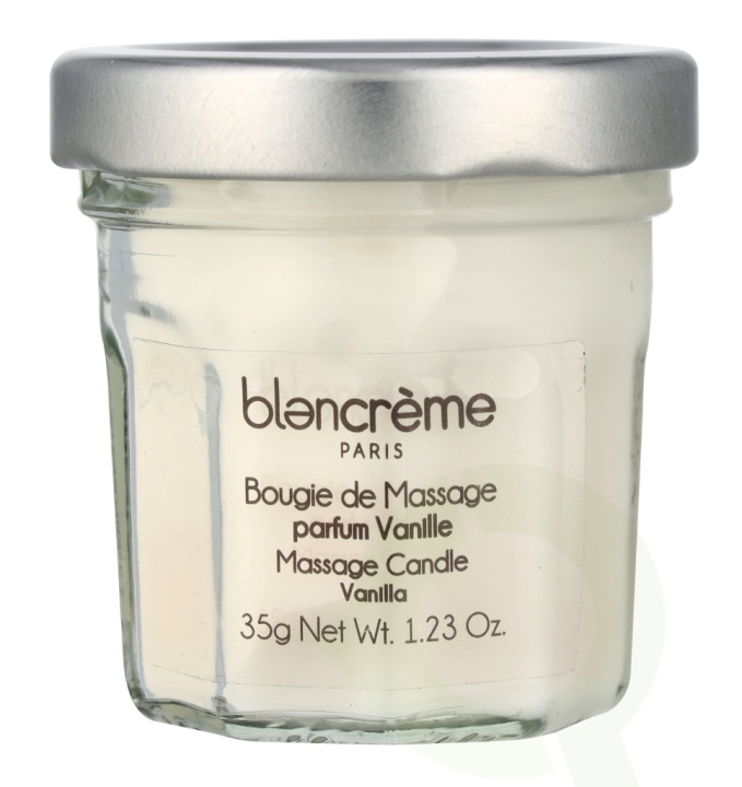 Blancreme Scented Massage Candle 35 g Vanilla i gruppen SKÖNHET & HÄLSA / Doft & Parfym / Övrig doft / Doftljus hos TP E-commerce Nordic AB (D21109)
