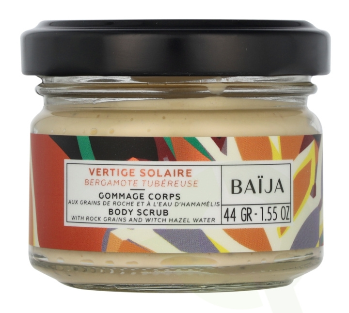 Baija Paris Baija Vertige Solaire Body Scrub Bergamot Tuberosa 44 g i gruppen SKÖNHET & HÄLSA / Hudvård / Ansiktsvård / Skrubb / Peeling hos TP E-commerce Nordic AB (D21114)