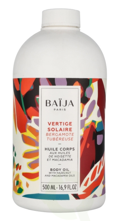 Baija Paris Baija Vertige Solaire Body Oil Bergamot Tuberosa 500 ml i gruppen SKÖNHET & HÄLSA / Hudvård / Kroppsvård / Kroppsolja hos TP E-commerce Nordic AB (D21115)