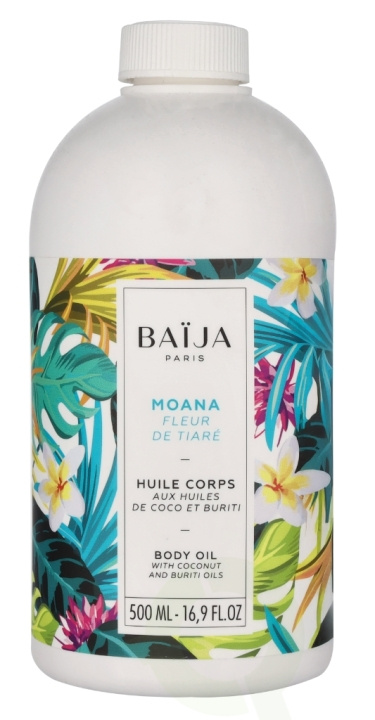 Baija Paris Baija Moana Body Oil Tiara Flower 500 ml i gruppen SKÖNHET & HÄLSA / Hudvård / Kroppsvård / Kroppsolja hos TP E-commerce Nordic AB (D21117)