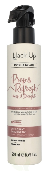 Black Up Prep & Refresh Keep It Straight Leave-In Smoothing 250 ml i gruppen SKÖNHET & HÄLSA / Hår & Styling / Hårvårdsprodukter / Balsamspray/Leave-in hos TP E-commerce Nordic AB (D21135)