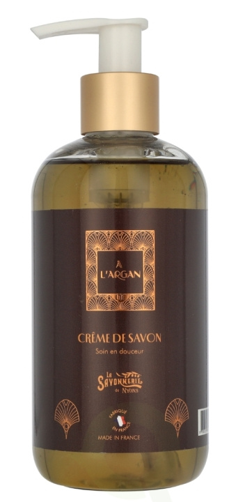 La Savonnerie De Nyons BIO Cream Soap 300 ml Argan Oil i gruppen SKÖNHET & HÄLSA / Hudvård / Kroppsvård / Bad & Duschcreme hos TP E-commerce Nordic AB (D21166)