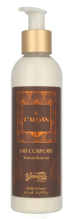 La Savonnerie De Nyons BIO Body Milk 200 ml Argan Oil i gruppen SKÖNHET & HÄLSA / Hudvård / Kroppsvård / Body lotion hos TP E-commerce Nordic AB (D21172)