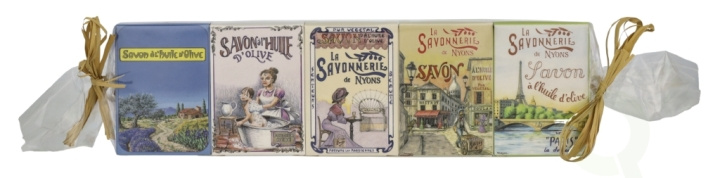 La Savonnerie De Nyons Soap Bar Set 5 Pcs - Paris 1.25 g 5x25gr i gruppen SKÖNHET & HÄLSA / Hudvård / Kroppsvård / Handtvål hos TP E-commerce Nordic AB (D21178)
