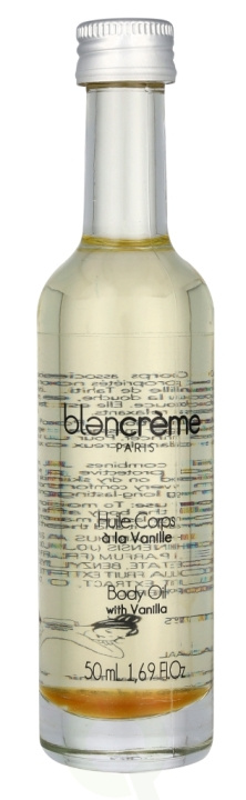 Blancreme Body Oil 50 ml With Vanilla i gruppen SKÖNHET & HÄLSA / Hudvård / Kroppsvård / Kroppsolja hos TP E-commerce Nordic AB (D21195)