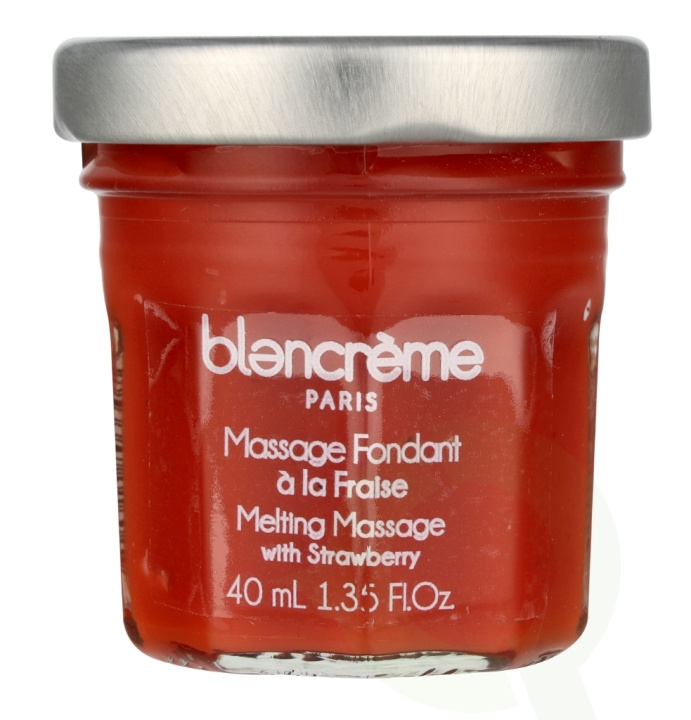 Blancreme Melting Massage 40 ml With Strawberry i gruppen SKÖNHET & HÄLSA / Hudvård / Kroppsvård / Body lotion hos TP E-commerce Nordic AB (D21196)