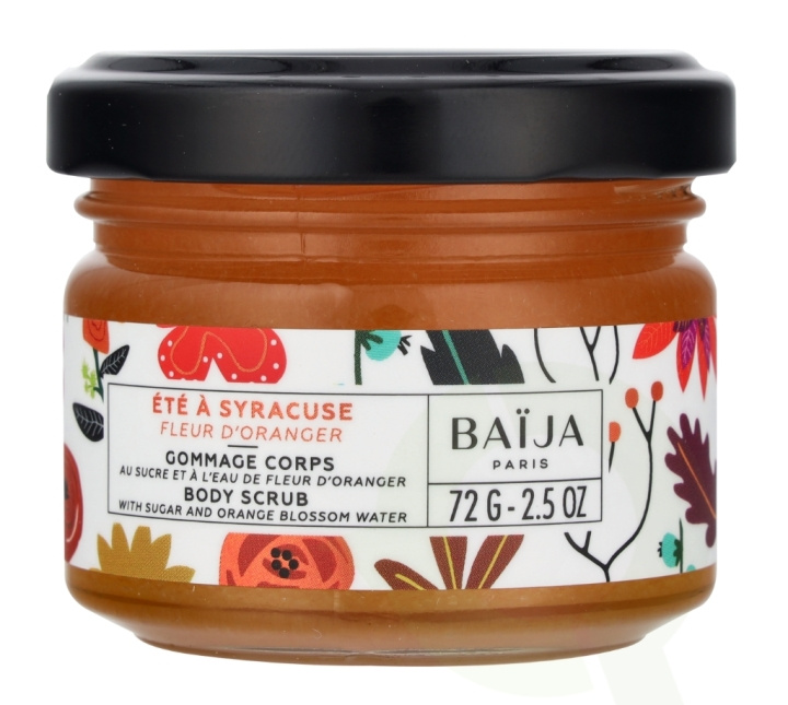 Baija Paris Baija Ete A Syracuse Body Scrub Orange Blossom 72 g i gruppen SKÖNHET & HÄLSA / Hudvård / Ansiktsvård / Skrubb / Peeling hos TP E-commerce Nordic AB (D21204)