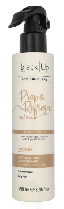 Black Up Prep & Refresh Curl Me Up Sculpting Leave-In Milk 250 ml i gruppen SKÖNHET & HÄLSA / Hår & Styling / Hårvårdsprodukter / Balsamspray/Leave-in hos TP E-commerce Nordic AB (D21207)