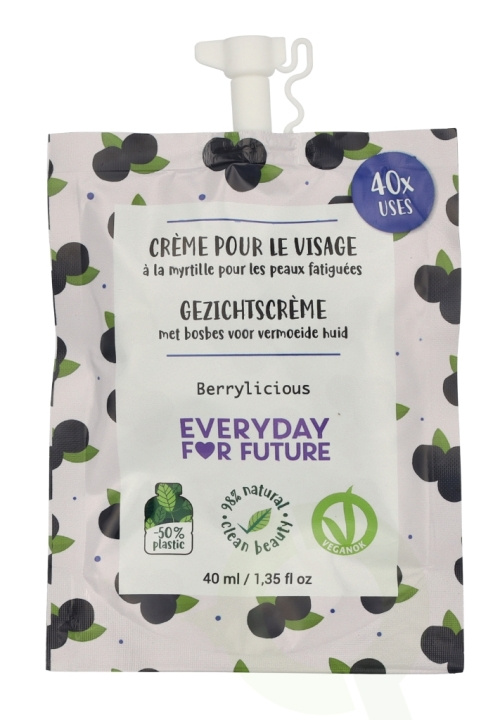 Everyday For Future Face Cream 40 ml 40 Uses - Berrilicious i gruppen SKÖNHET & HÄLSA / Hudvård / Ansiktsvård / Dagkräm hos TP E-commerce Nordic AB (D21215)