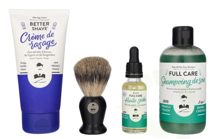 Monsieur Barbier Santa Barbier Shaving & Beard Set 455 ml Better Shave 175ml/Oil 30ml/Shampoo 250ml/Shaving Brush i gruppen SKÖNHET & HÄLSA / Hår & Styling / Skäggvård / Skäggbalsam hos TP E-commerce Nordic AB (D21222)