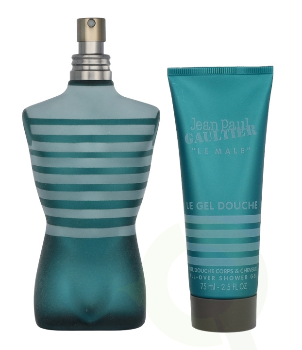Jean Paul Gaultier Le Male Giftset 200 ml Edt Spray 125ml/Shower Gel 75ml i gruppen SKÖNHET & HÄLSA / Doft & Parfym / Parfym / Parfym för honom hos TP E-commerce Nordic AB (D21282)