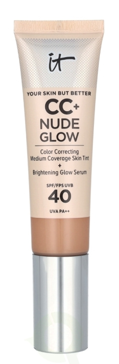 IT Cosmetics CC+ Nude Glow SPF40 32 ml Fair Light i gruppen SKÖNHET & HÄLSA / Hudvård / Solskydd & Tanning / Solskydd hos TP E-commerce Nordic AB (D21295)