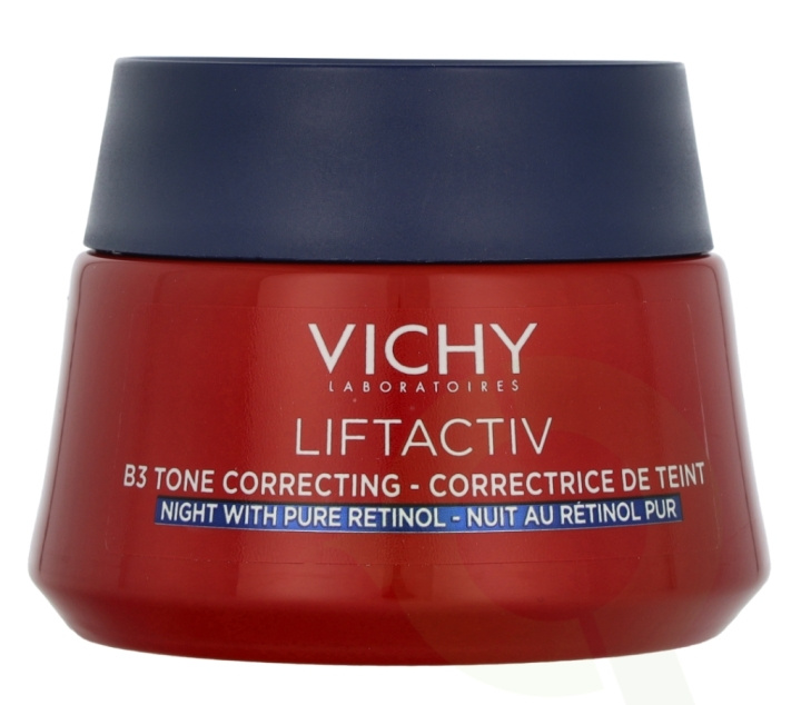 Vichy Liftactiv B3 Retinol Collageen Night Cream 50 ml i gruppen SKÖNHET & HÄLSA / Hudvård / Ansiktsvård / Nattkräm hos TP E-commerce Nordic AB (D21316)