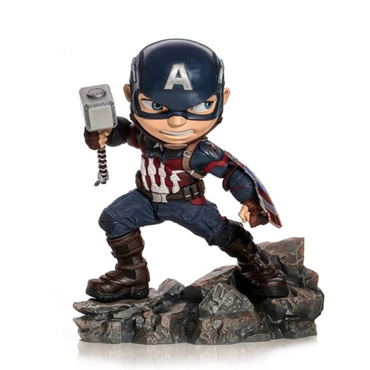 Marvel Avengers - Captain America Figure i gruppen LEKSAKER, BARN- & BABYPRODUKTER / Leksaker / Figurer, Miniatyrer & tillbehör hos TP E-commerce Nordic AB (D21400)