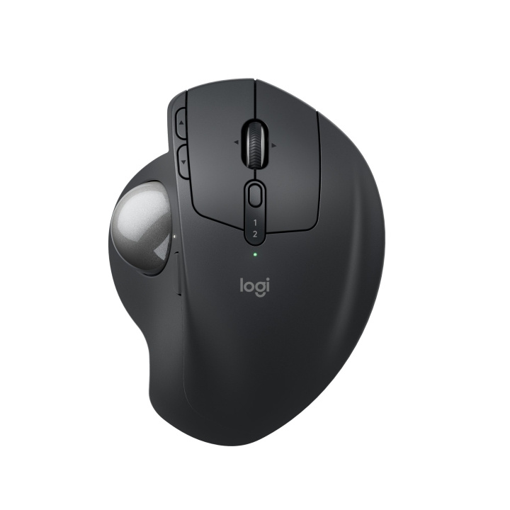 Logitech MX Ergo S Avancerad trådlös styrkula Svart i gruppen DATORER & KRINGUTRUSTNING / Möss & Tangentbord / Möss hos TP E-commerce Nordic AB (D21413)