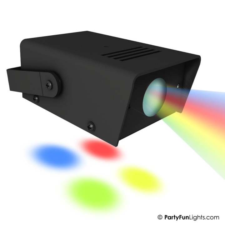 Party Fun Lights Diskolampa med miniprojektor - 12,5 cm i gruppen HEMELEKTRONIK / Ljud & Bild / Hemmabio, HiFi & Bärbart / Projektorer & Projektorfästen hos TP E-commerce Nordic AB (D21429)
