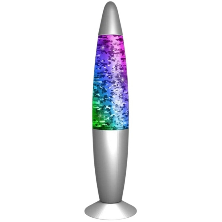 Party Fun Lights Glitterlampa - Mångfärgad - 34 cm (605401) i gruppen HEM, HUSHÅLL & TRÄDGÅRD / Smarta hem / Smart belysning hos TP E-commerce Nordic AB (D21430)