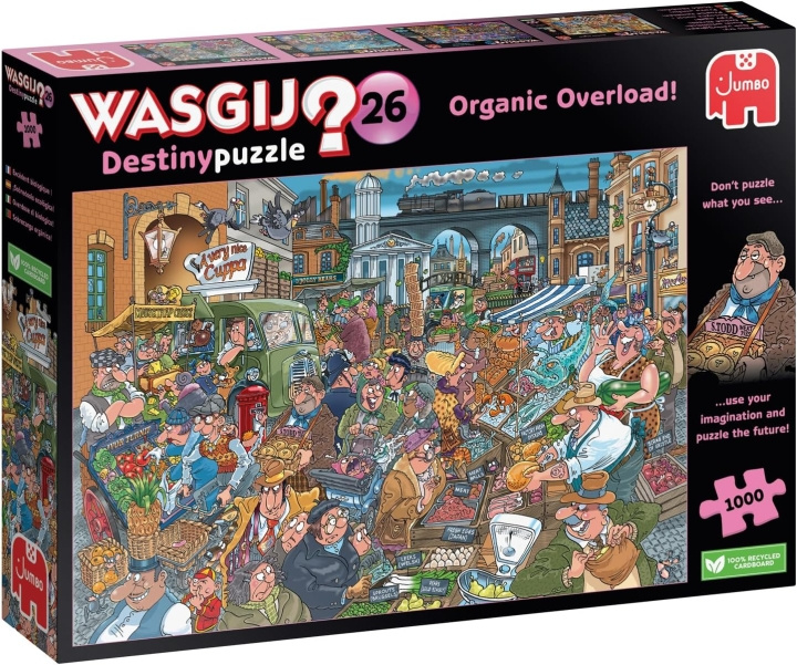 Wasgij Destiny 26: Organisk överbelastning! i gruppen SPORT, FRITID & HOBBY / Hobby / Pussel hos TP E-commerce Nordic AB (D21442)