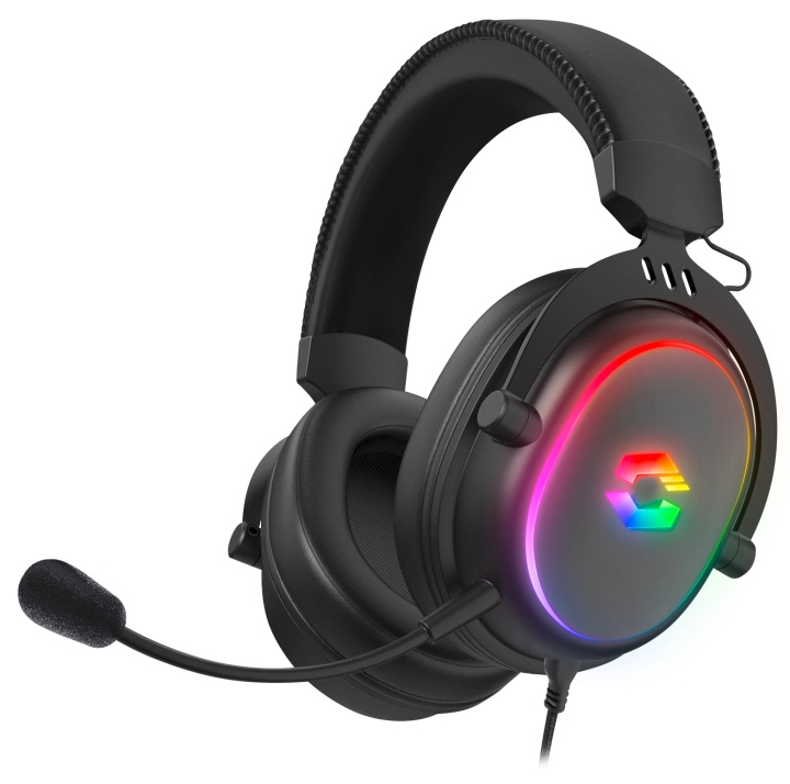 Speedlink CONUX RGB Stereo Gaming Headset - för PC/PS5/PS4/ Xbox Series X/S/Switch/OLED/Lite , svart i gruppen DATORER & KRINGUTRUSTNING / Gaming / Headset hos TP E-commerce Nordic AB (D21471)