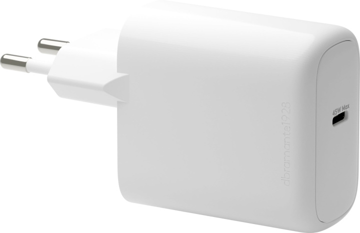 dbramante1928 Re-charge - EU väggladdare - USB-C 45W - Vit i gruppen SMARTPHONE & SURFPLATTOR / Laddare & Kablar / Väggladdare / Väggladdare Typ C hos TP E-commerce Nordic AB (D21492)