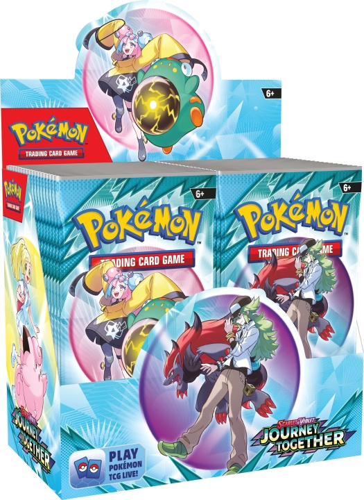 Pokémon SV9 Journey Together Booster Display (36 st) (POK10319) i gruppen LEKSAKER, BARN- & BABYPRODUKTER / Spel / Kortspel hos TP E-commerce Nordic AB (D21517)