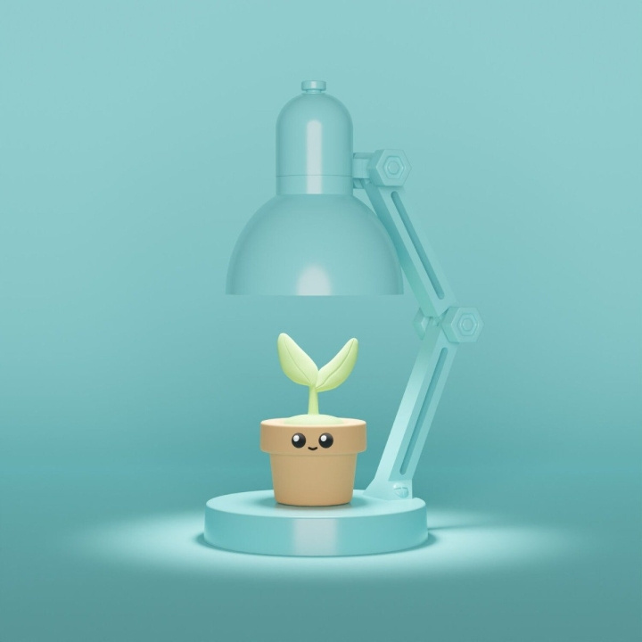 Winkee Lampa för miniväxter i gruppen SPORT, FRITID & HOBBY / Roliga prylar / Smarta saker hos TP E-commerce Nordic AB (D21535)