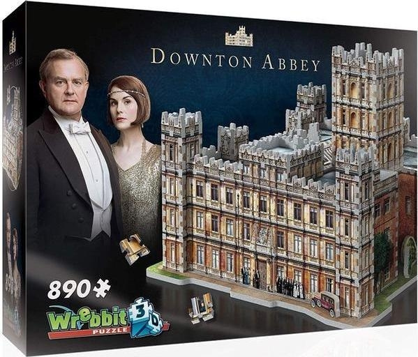 Wrebbit 3D-pussel - Downton Abbey, 890 bitar (40970032) i gruppen SPORT, FRITID & HOBBY / Hobby / Pussel hos TP E-commerce Nordic AB (D21541)