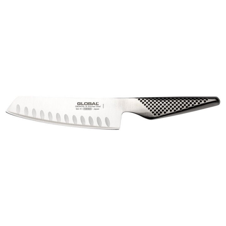 GLOBAL GS-91 Räfflad grönsakskniv 14cm i gruppen HEM, HUSHÅLL & TRÄDGÅRD / Köksredskap / Köksknivar & Knivslipar hos TP E-commerce Nordic AB (D21569)