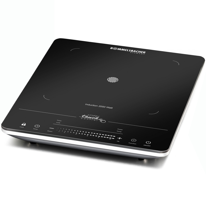Rommelsbacher Kokplatta enkel Induktion CT 2020/IN LED 2000W i gruppen HEM, HUSHÅLL & TRÄDGÅRD / Hushållsmaskiner / Bänkspisar & Kokplattor hos TP E-commerce Nordic AB (D21586)